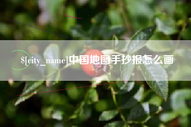 攀枝花中国地图手抄报怎么画