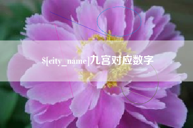 攀枝花九宫对应数字
