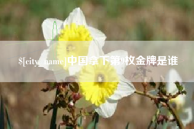攀枝花中国拿下第9枚金牌是谁