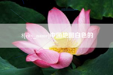 攀枝花中国地图白色的