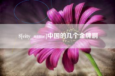 攀枝花中国的几个金牌啊