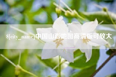 攀枝花中国山西地图高清版可放大