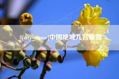 攀枝花中国地域九宫版图