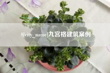 攀枝花九宫格建筑案例