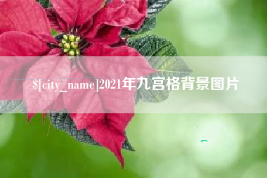 攀枝花2021年九宫格背景图片