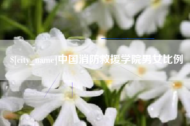 攀枝花中国消防救援学院男女比例