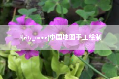 攀枝花中国地图手工绘制