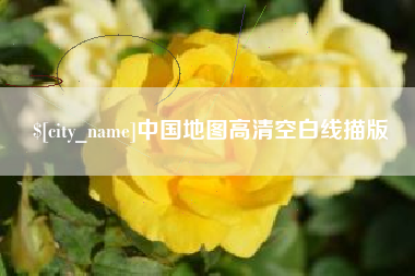 攀枝花中国地图高清空白线描版