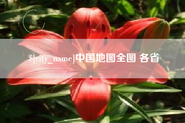 攀枝花中国地图全图 各省