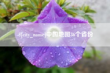 攀枝花中国地图36个省份