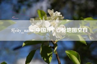 攀枝花中国34个省份地图空白