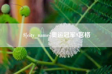 攀枝花奥运冠军9宫格
