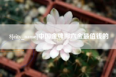 攀枝花中国金牌哪六金最值钱的