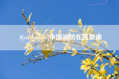 攀枝花中国消防在线查询