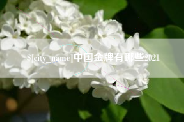 攀枝花中国金牌有哪些2021